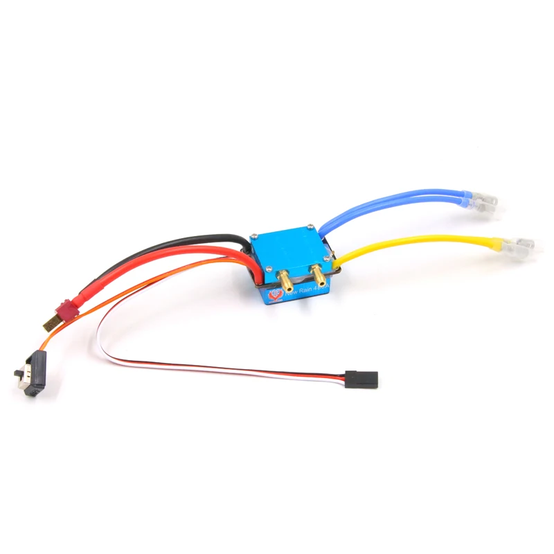 

FATJAY Fire Phoenix New Rain 80A 480A 2 brushed ESC water cooling system waterproof 2-4s 5V/3A BEC for RC boats