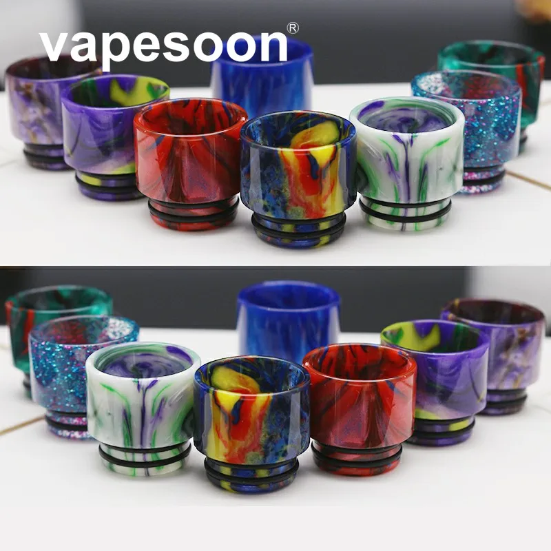 

10pcs/lot 810 Resin Drip Tip For TFV8/TFV12/TFV8 BIG BABY/TFV8 X BABY Atomizer