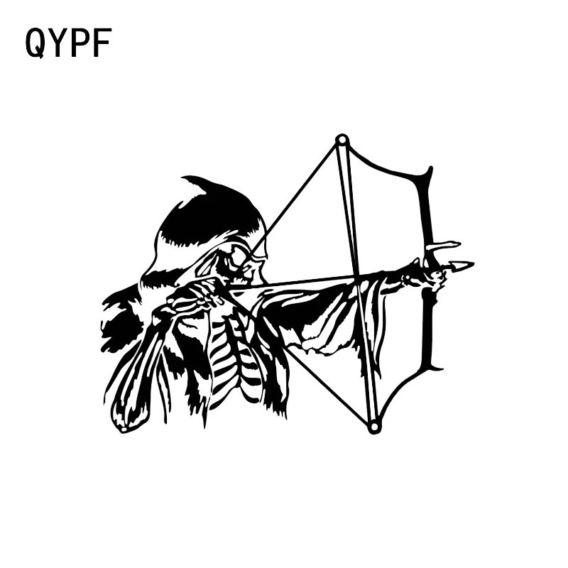 QYPF 15 6*15 6 см таинственный жнец лук стрелы Охотник Декор автомобиля стикер винил