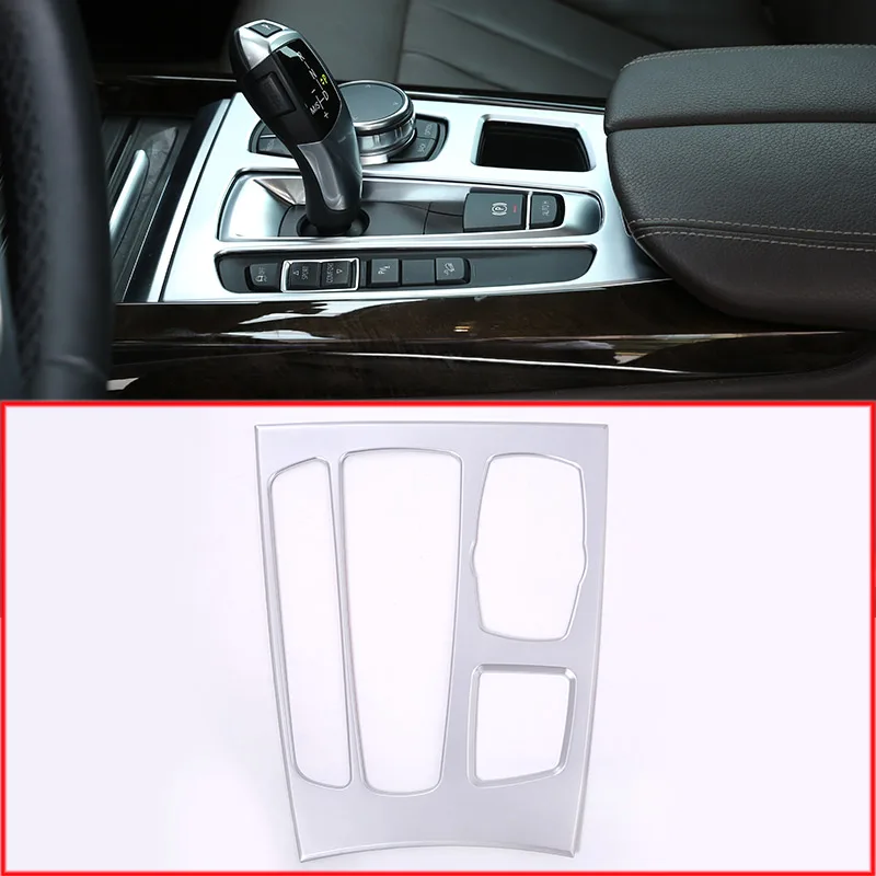 

Для BMW X5 X6 F15 F16 2014-2018 ABS темное дерево зерна интерьера Молдинги центр панельная Накладка для коробки передач рамка Отделка Новые