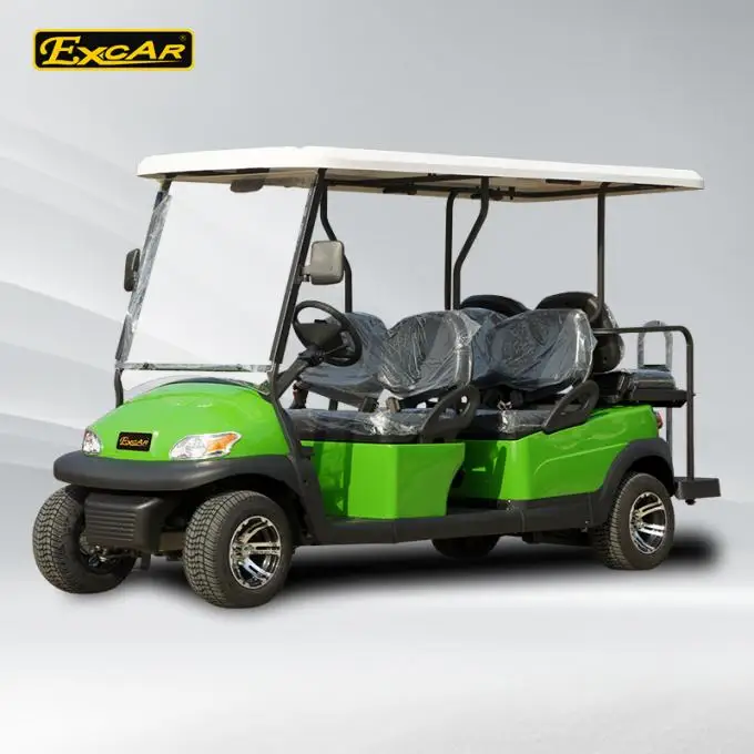 Excar CE approved 6 seat Electric golf car 48V Trojan battery buggy | Автомобили и мотоциклы