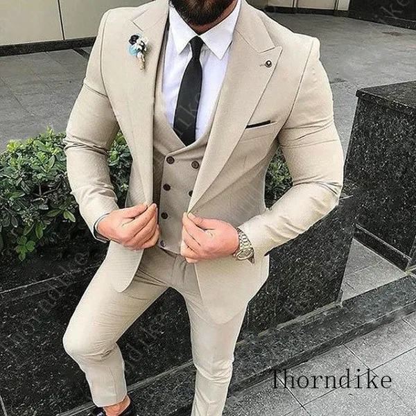 suits4 Черный костюм Homme, облегающие официальные свадебные костюмы для мужчин на заказ, мужские костюмы с брюками Ternos Masculino, облегающий смокинг - Цвет: suits4