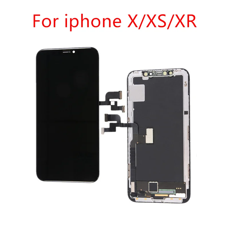 100% Протестировано для iPhone X XS XR MAX ЖК-дисплей со стеклянным сенсорным экраном в