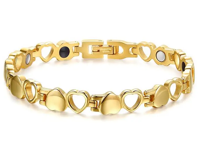 Магнитный браслет из нержавеющей стали для мужчин и женщин|magnetic bracelet benefits|bracelet