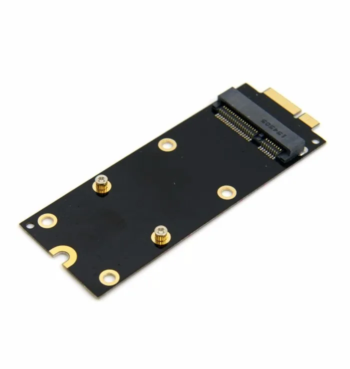 Переходник mSATA SSD на 17 + 7 контактов адаптер для 2012 Macbook Pro Retina iMac A1425 A1398 MC975 MC976 ME662 ME664
