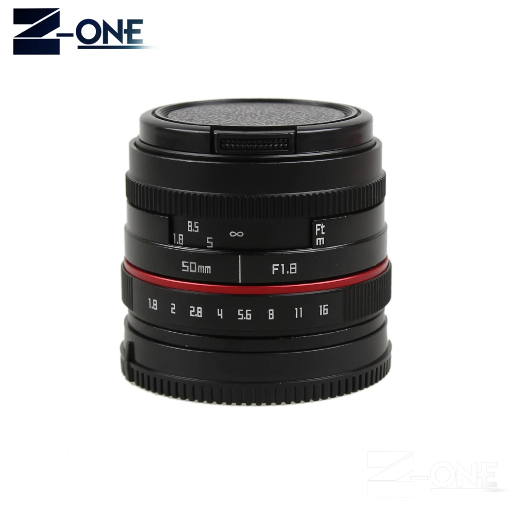 Новинка 50 мм f/1 8 Φ F1.8 объектив камеры для Canon EOS M M2 M3 M5 M6 M10 беззеркальная камера Eos