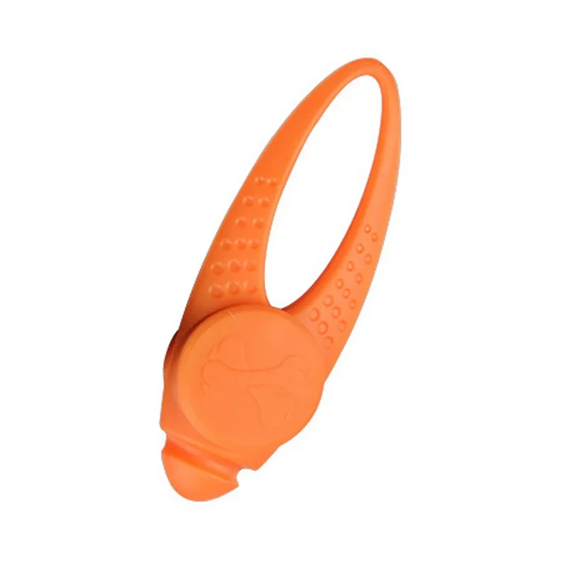 orange Hoomall Pet ошейники для собак светодиодный подвесной ошейник с красочными светодиодный свет, с круглой горловиной, для собаки кошки, Декор Аксессуары для ошейника питомца 1 шт - Цвет: orange