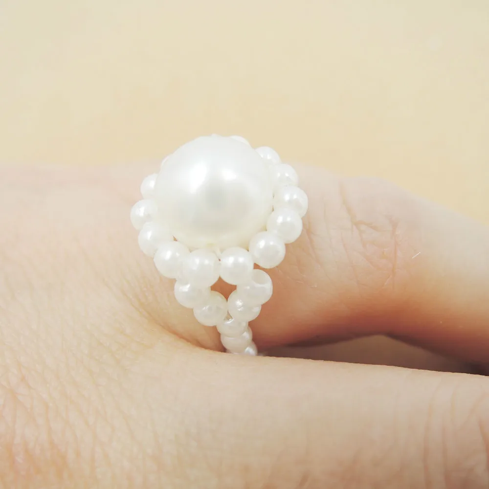 Кольцо с натуральным пресноводным жемчугом 100% | Украшения и аксессуары