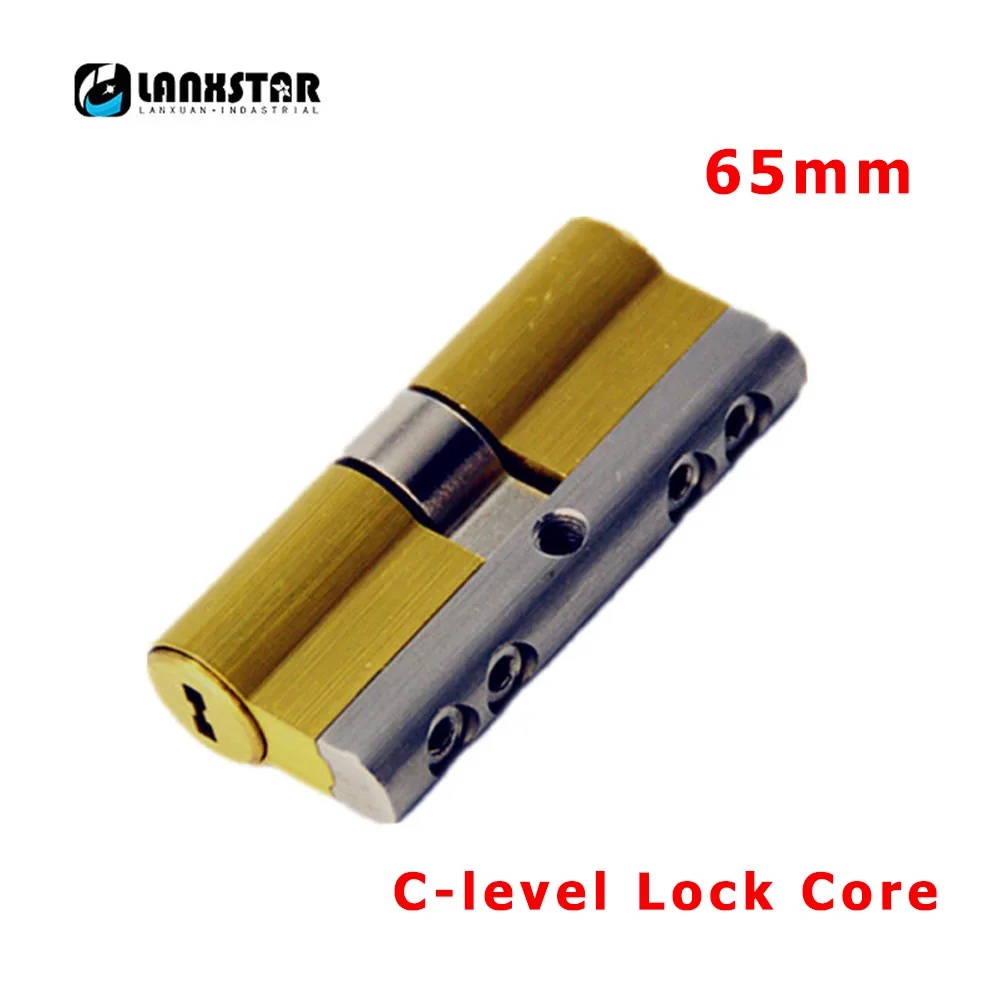 LANXSTAR C Grade Copper Lock Core 8Keys Anti-theft Cylinder Security Lock-Cylinders 65mm C-level Lock-Cores | Обустройство дома