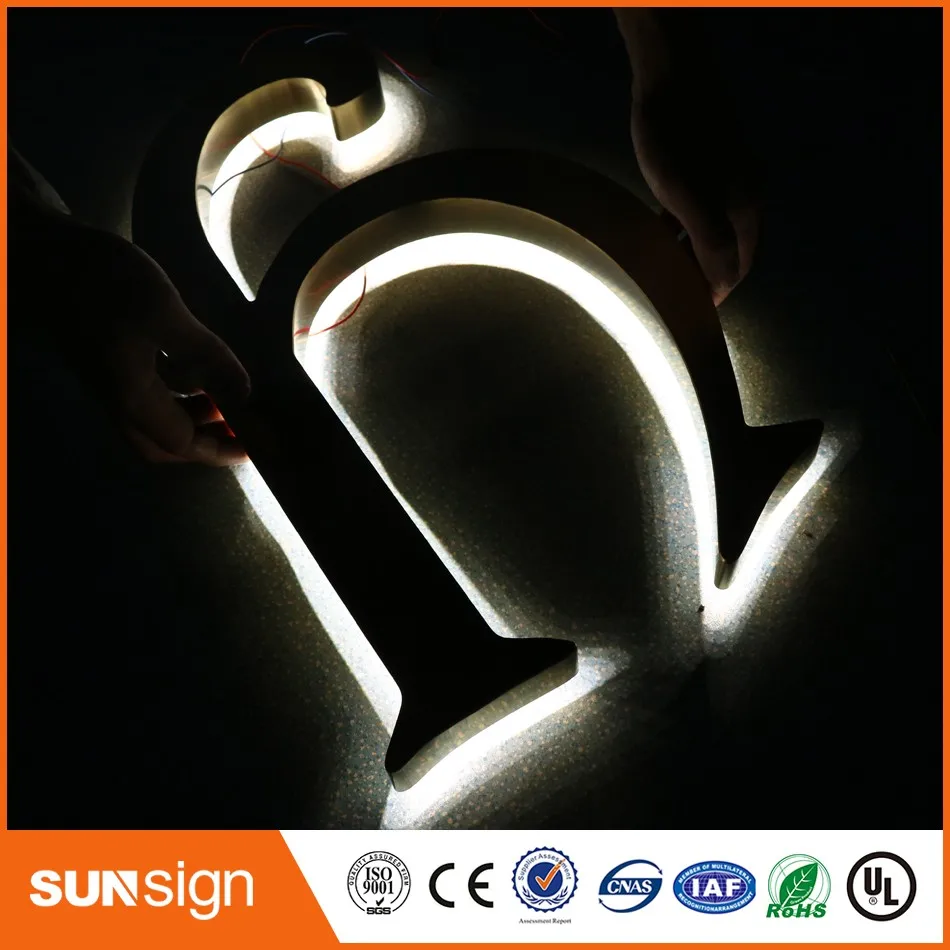 outdoor indoor led illuminated signs