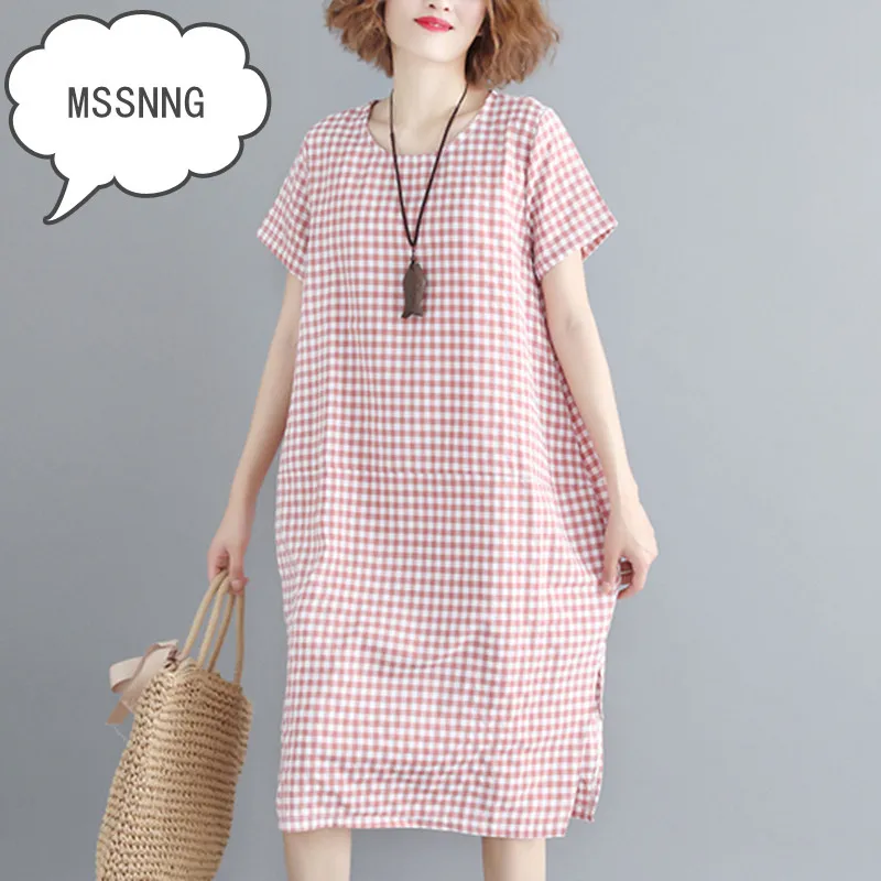 MSSNNG платье большого размера лето 2019 новый модный темпераментный стиль