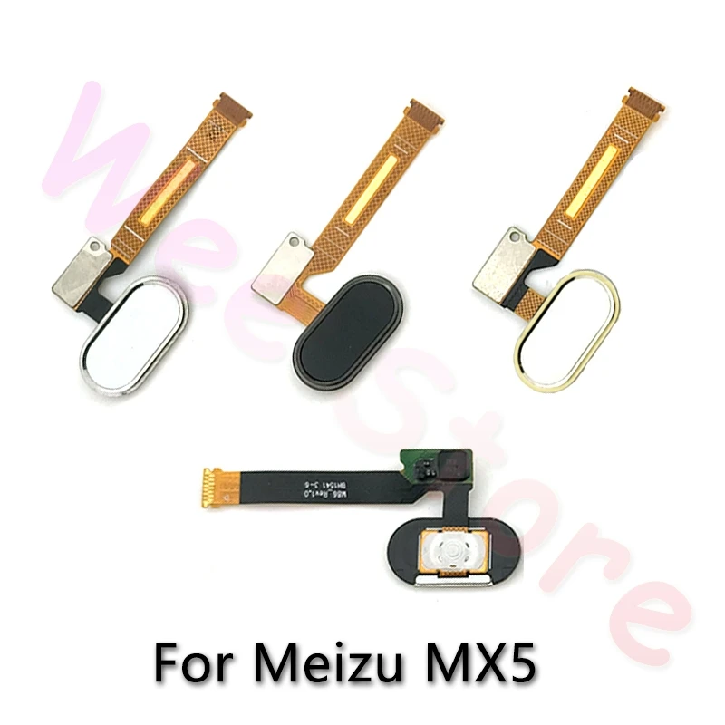 Кнопка возврата домой датчик отпечатков пальцев гибкий кабель для Meizu MX5 MX 5 Pro