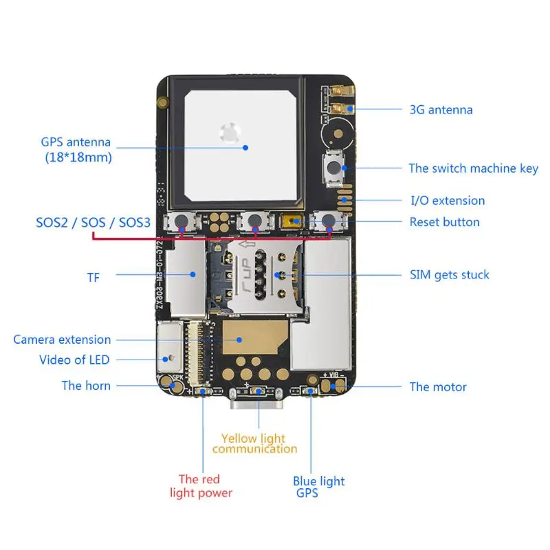 GPS трекер ZX808 с поддержкой GSM Wi Fi|GPS для транспорта| |