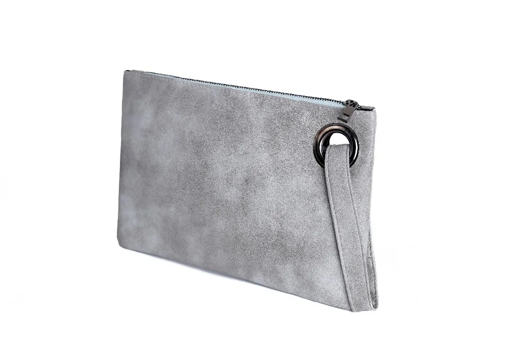 Модный Дорожный клатч TFSCLOIN 2017 однотонная сумка из искусственной кожи на молнии