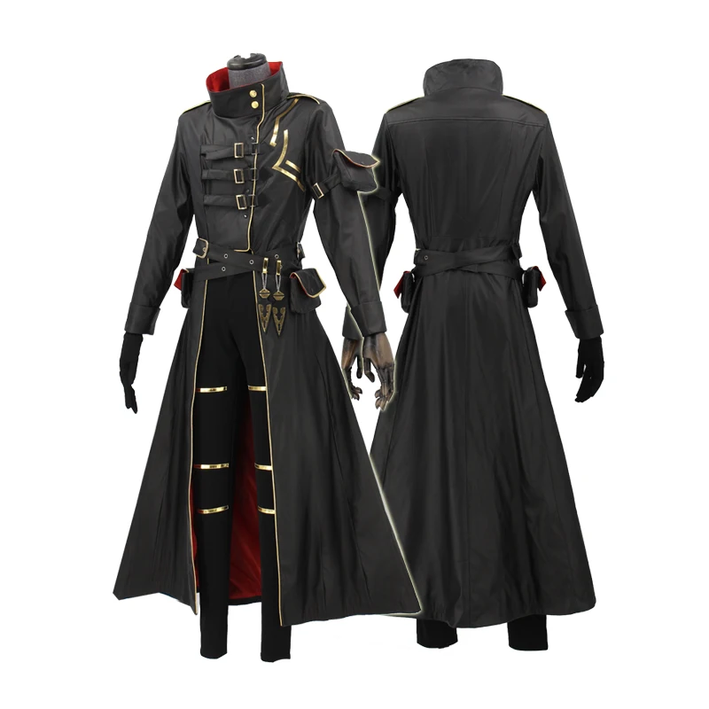 Аниме! Fate Grand Order FGO Gilgamesh Блестящий церемониальный Готический плащ униформа
