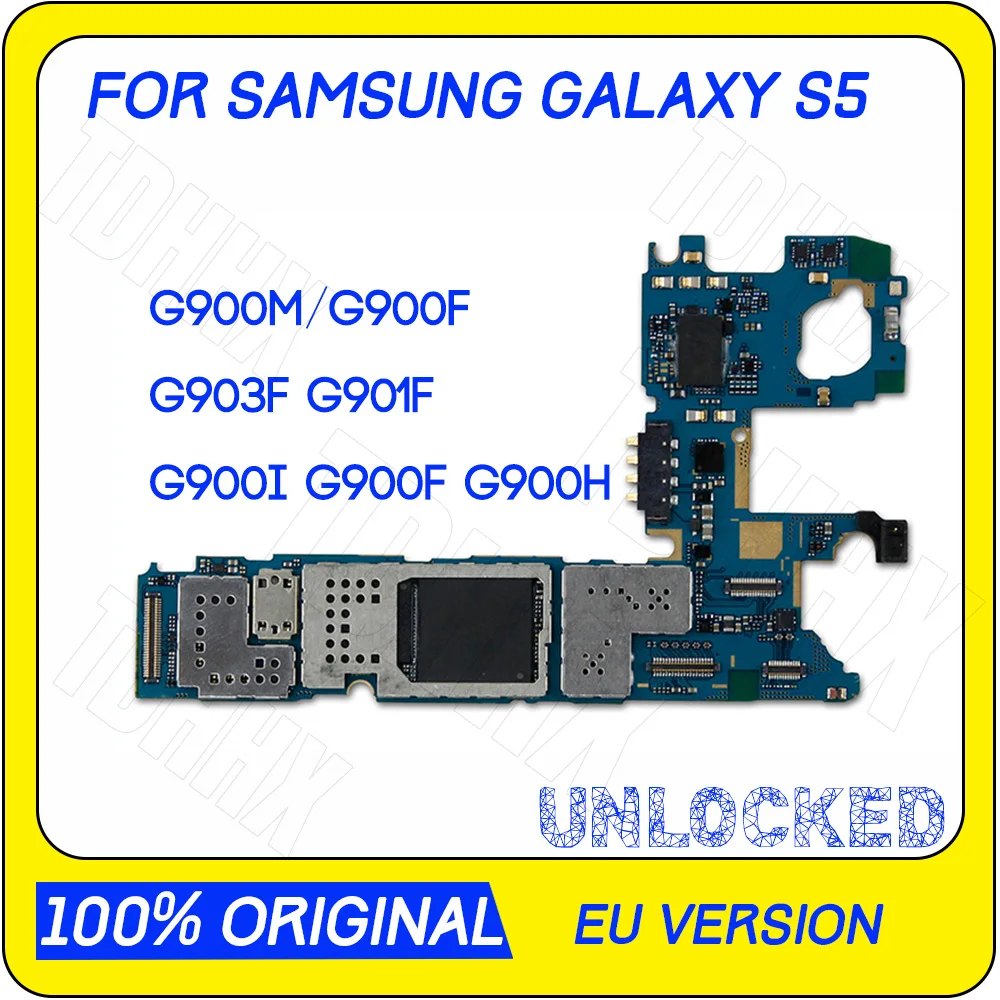 Европейская версия для Samsung Galaxy S5 G900M G903F G901F G900I G900F G900H оригинальная материнская