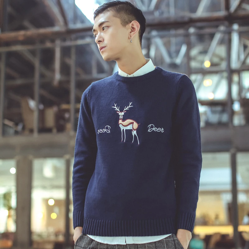 

High quality christmas sweater for men and women couples matching christmas sweaters for lovers couple Christmas Deer sweaters