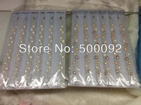 wholesale 24 qty rice freshwater cultured pearl bracelets