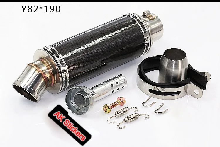 Универсальный мотоцикл модифицированный скутер yoshimura выхлопная Муфельная труба