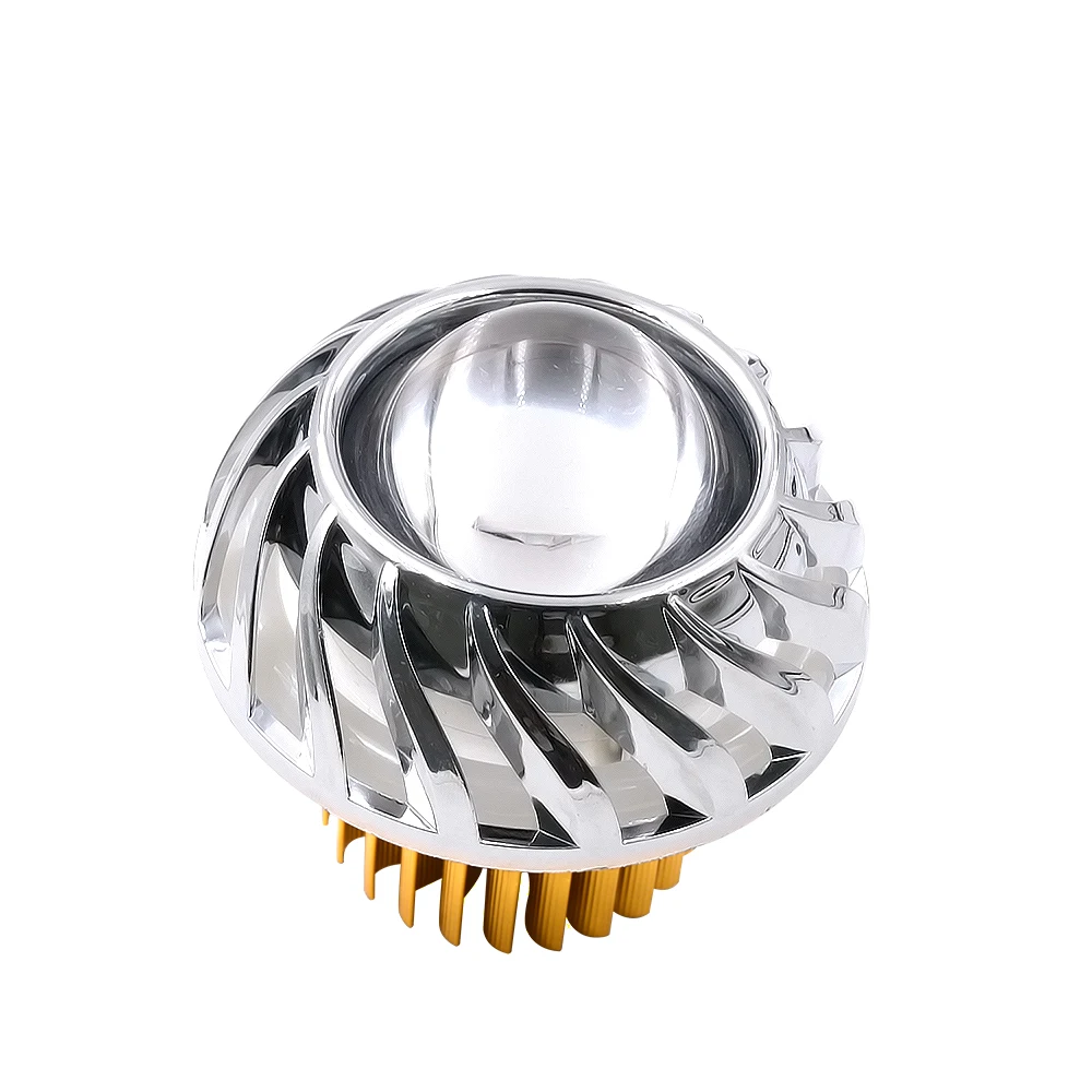 12V мотоциклов головной светильник объектив проектора со светодиодной Ангел
