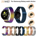 Ремешок для часов milanese, для Samsung Galaxy watch, Смарт-часы с магнитной пряжкой, 20 мм