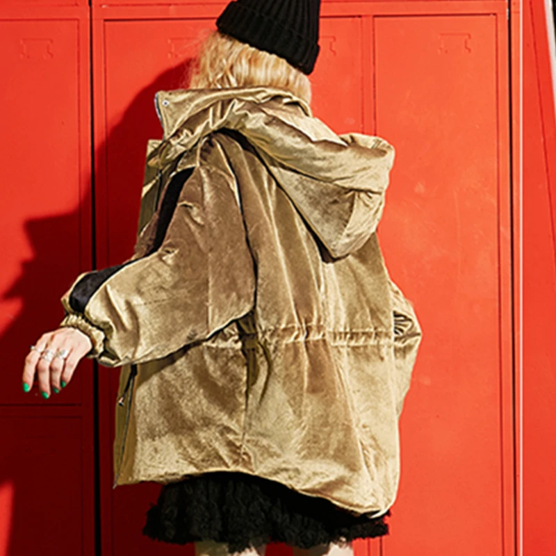 2018 зимние Для женщин хлопок дамы пальто парка на молнии женские теплые куртки