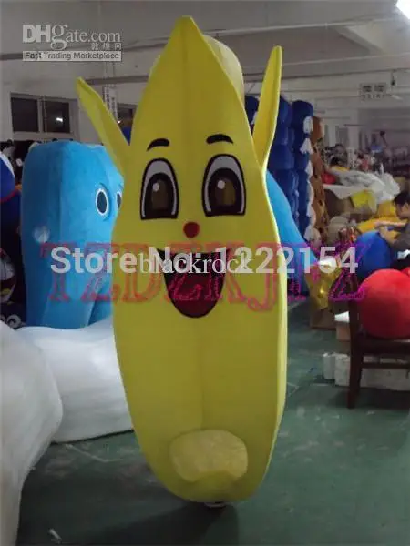 Горячая распродажа 2014 для взрослых мило принять на желтый банан мультфильм