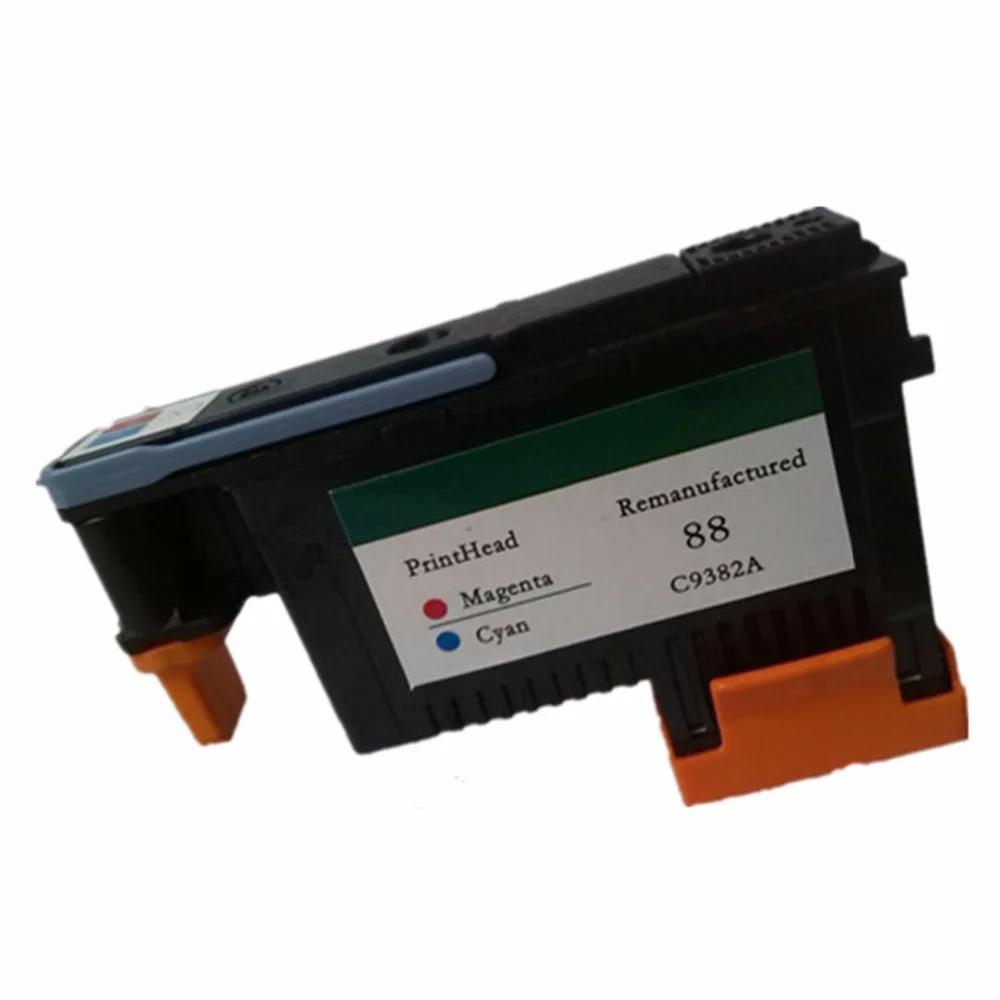 Восстановленная Печатающая головка для HP88 C9381A C9382A Officejet pro k550 k550dtn k550dtwm K5300 K5400tn