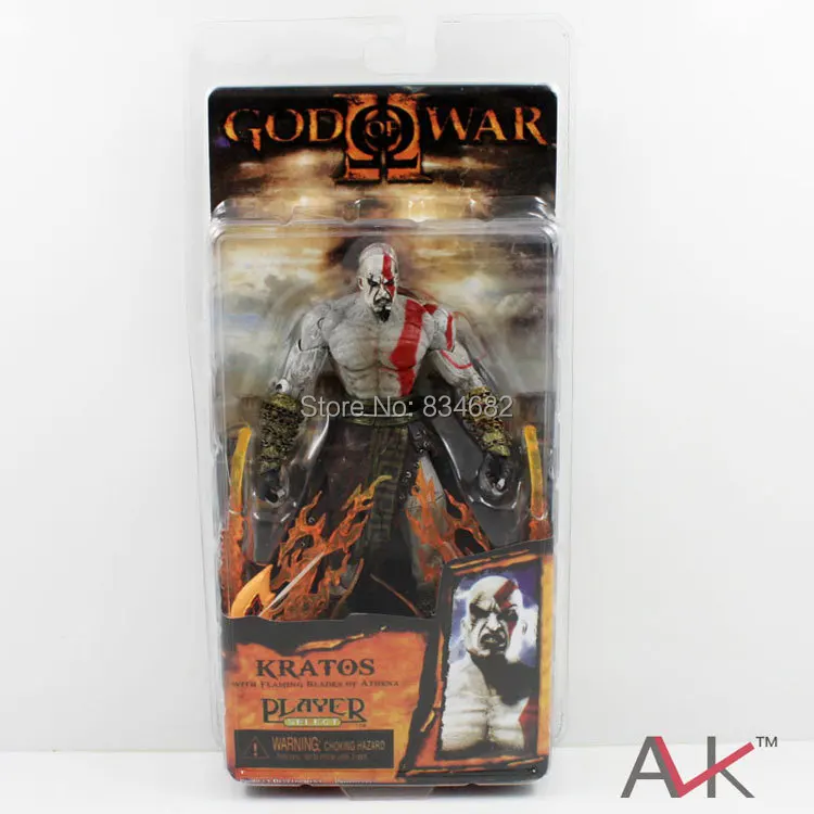 J.G Chen высокое качество NECA God of War Kratos in Ares Armor Blades ПВХ экшн фигурка игрушка 7 дюймов 18