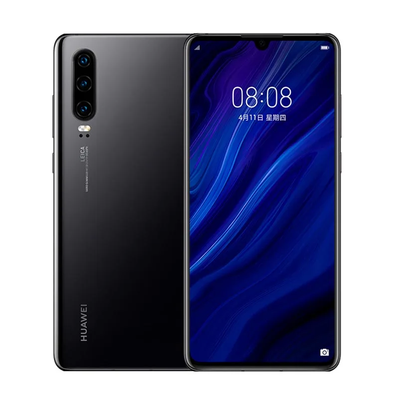 Huawei P30 6 1 дюймовый OLED FHD + экран смартфон Kirin 980 Восьмиядерный EMUI 9 40 МП четыре AI