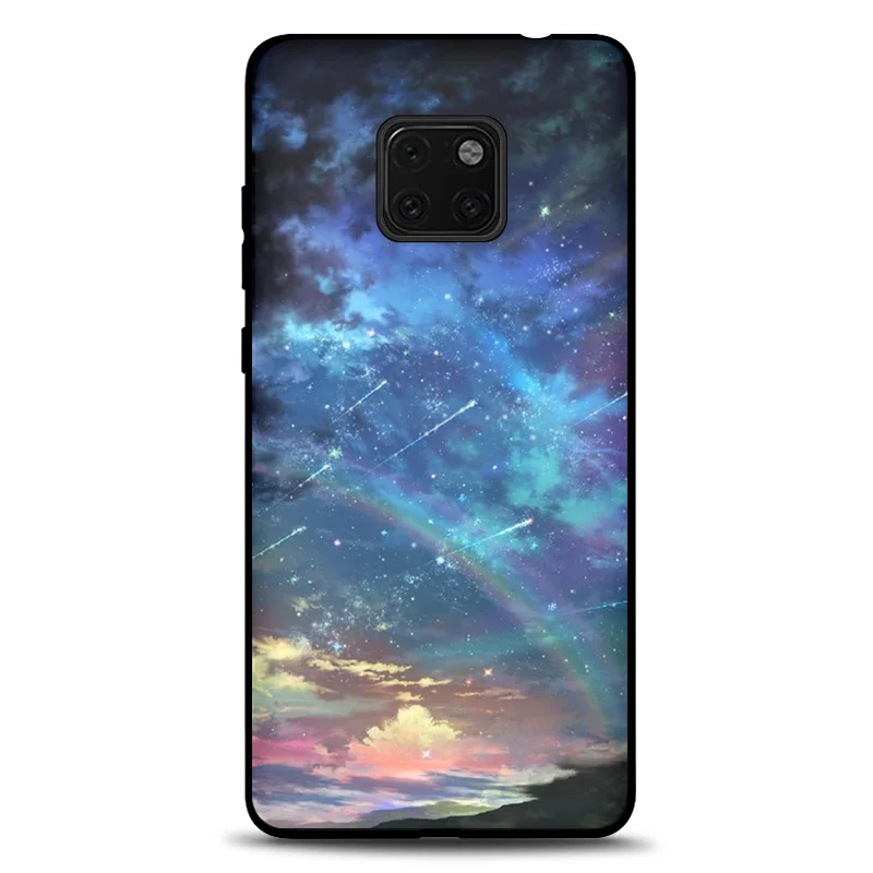 47 JURCHEN, мягкий силиконовый чехол для huawei mate 20 Pro, чехол с милым рисунком, тонкая задняя крышка для huawei mate 20 Pro 20 X 20X, чехол для телефона - Цвет: 47