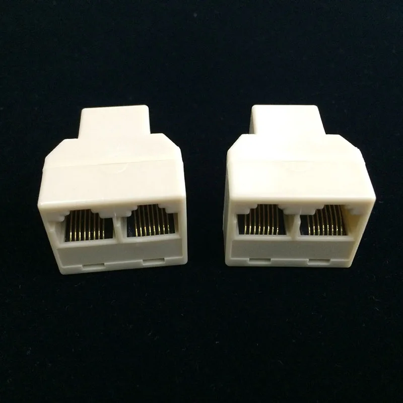 Сетевой кабель локальной сети Ethernet с 1 на 2 каналами Женский Стандарт