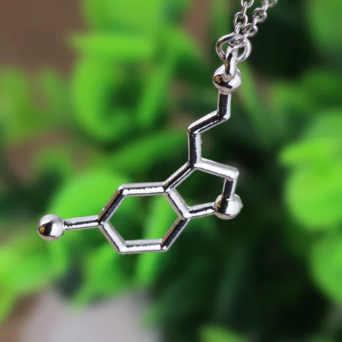 Ожерелье для женщин модное синтетическое молекулярное серебряное LM-N132 |