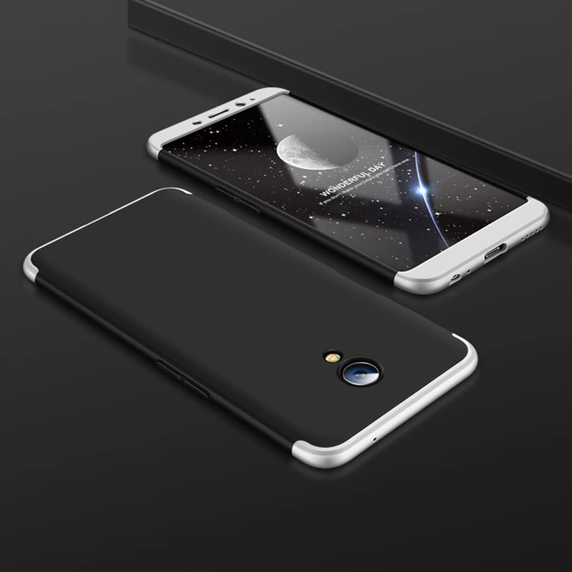 Чехол на 360 градусов для Meizu M6 Note, чехол M5 Meilan Note 3 5 6 E2 S6 M2E M6S, пластиковый противоударный чехол-накладка