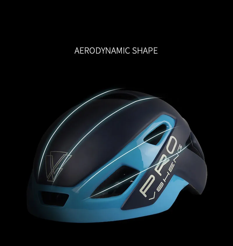 Aero Pro Cycling Helmet Ultralight Fighting Mountain Bike Helmet Road MTB Bicycle Helmet For Man Women 57-62cm