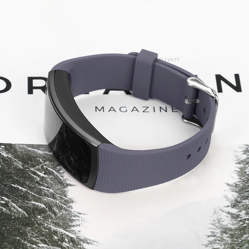 Сменный Браслет Ollivan для samsung gear Fit 2 Pro, силиконовый ремешок для samsung Fit 2/Fit2 Pro, мягкий силиконовый ремешок из ТПУ