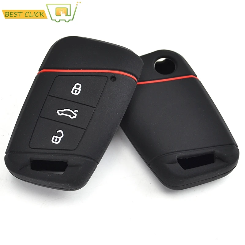 ФОБ оболочка без ключа для VW PASSAT B8 Skoda Kodiaq Superb A7 2015 2016 2017 2018 2019 2020|vw silicone cover|key casecase key