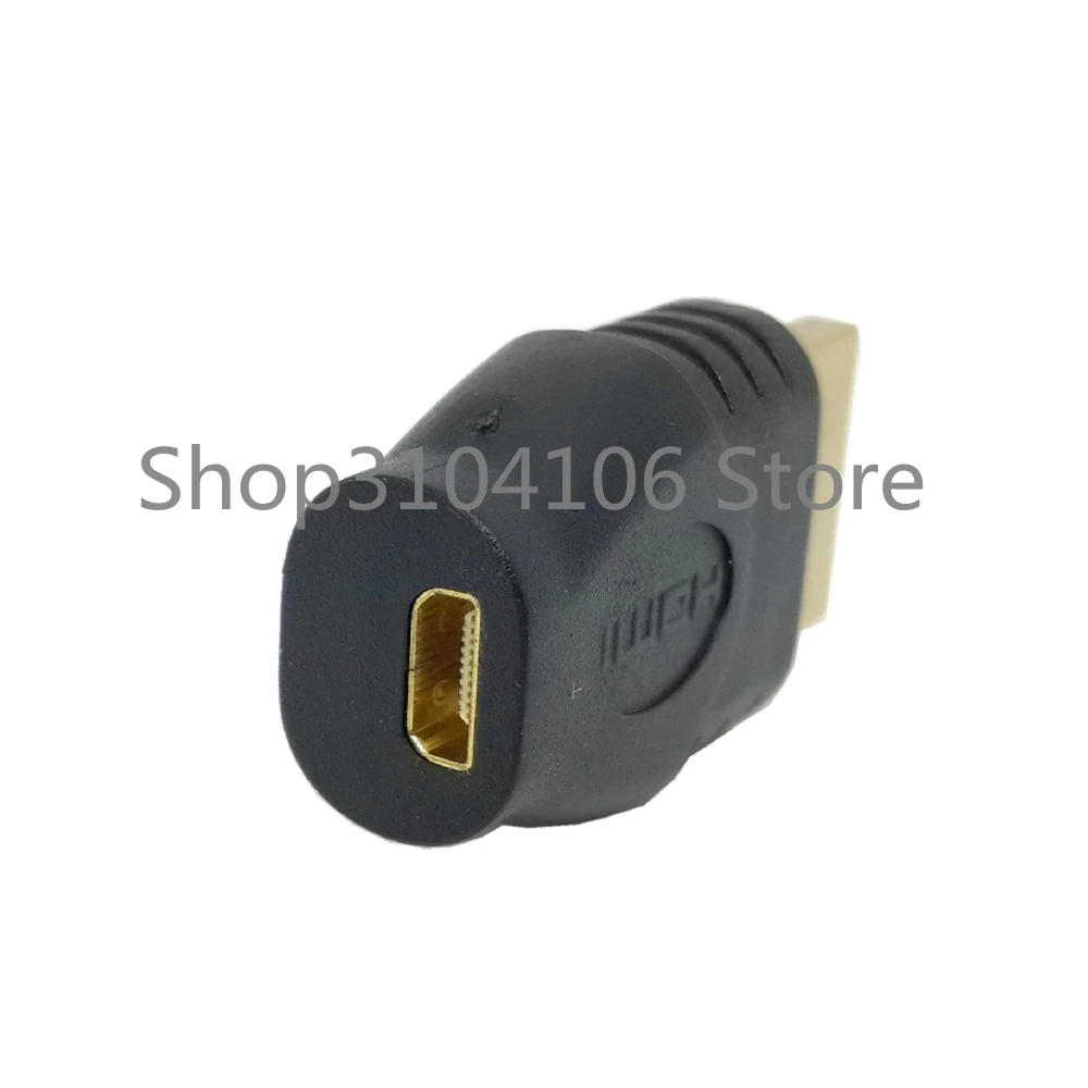 Кабель адаптер с разъемами типа А и D для компьютера совместимый HDMI папа Micro