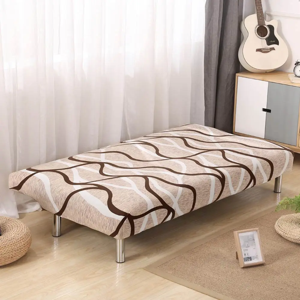 P& M печати стрейч Кровать Диван Чехлы без подлокотника Slipcovers эластичный диван крышка