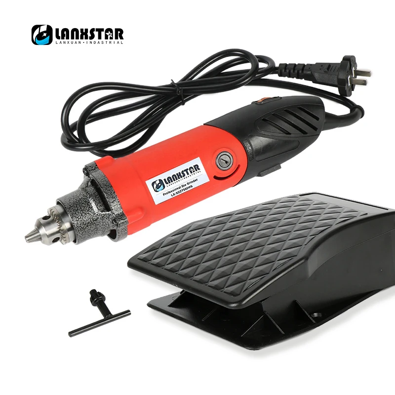 Lanxstar Dremel новая гравировальная ручка электрическая дрель DIY дрель Электрический Роторный инструмент шлифовальная машина Мини дрель мини-мельница шлифовальный станок