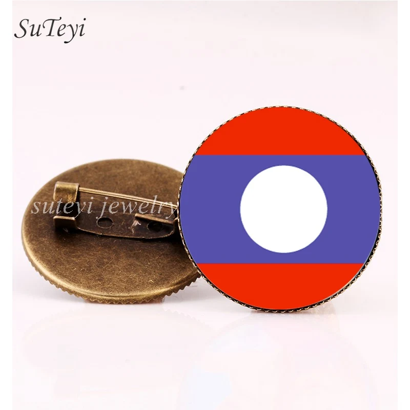 Значки для флага Королевства Камбоджи брошь в виде Катара/Кувейте/Лаоса