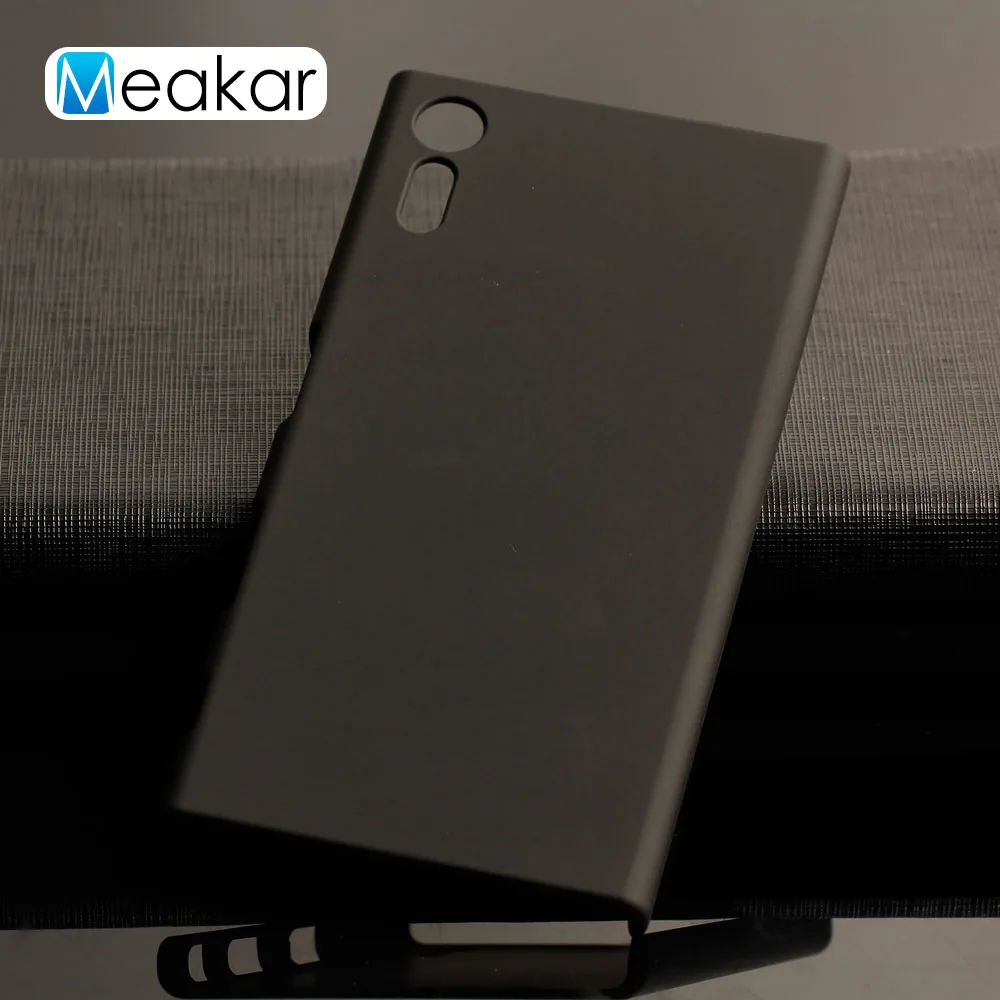 Black Матовая Пластик Coque 5.2For sony Xperia Xz чехол для sony Xperia Xz Dual F8331 F8332 SO-01J телефона чехол-лента на заднюю панель - Цвет: Black