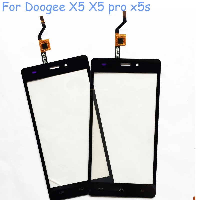 5 дюймов touch Экран Сенсор Для Doogee X5 Сенсорный экран планшета спереди Стекло Панель