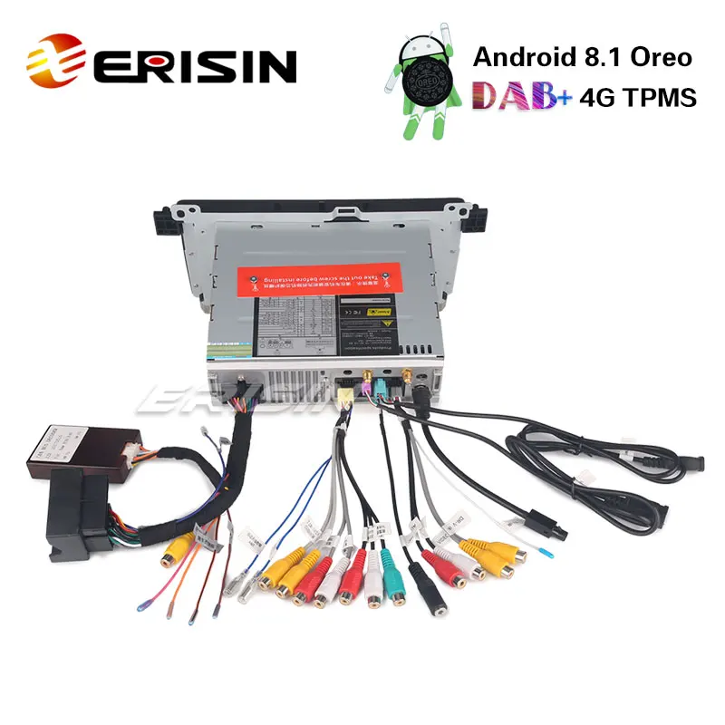 Erisin ES2896B 9 &quotНовый Android 8 1 автомобильный стерео Системы gps DAB + 4 г без DVD для BMW E46 M3 Rover