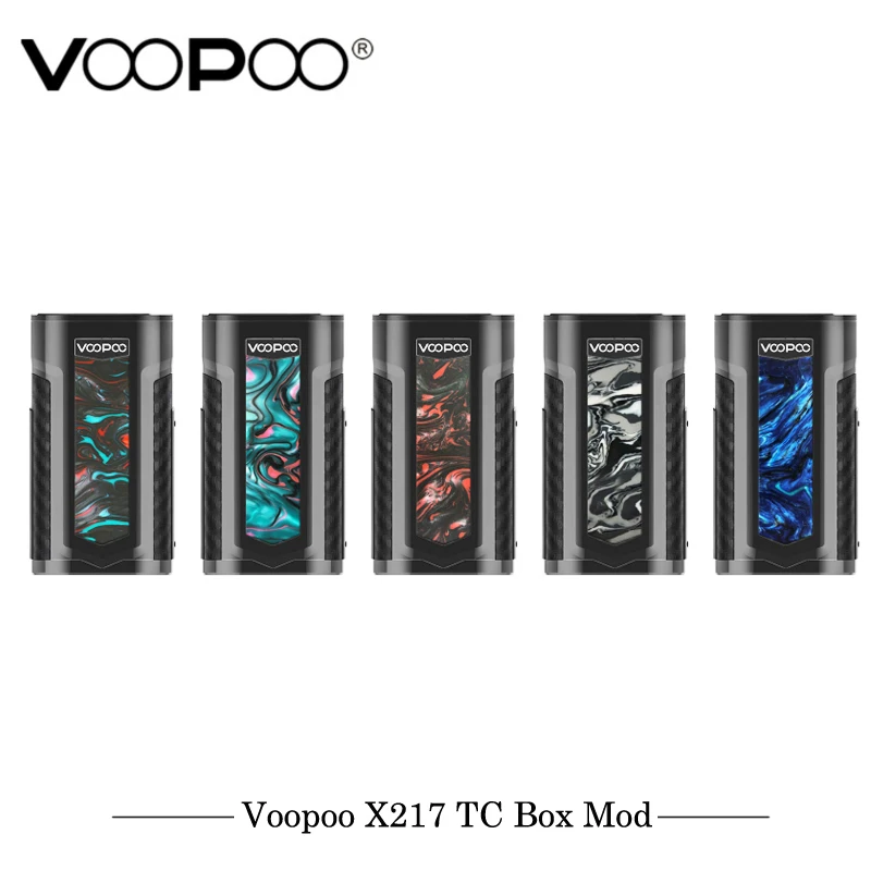 Оригинал VOOPOO X217 TC коробка мод электронная сигарета ген. Вентилятор чип TFT IPS HD