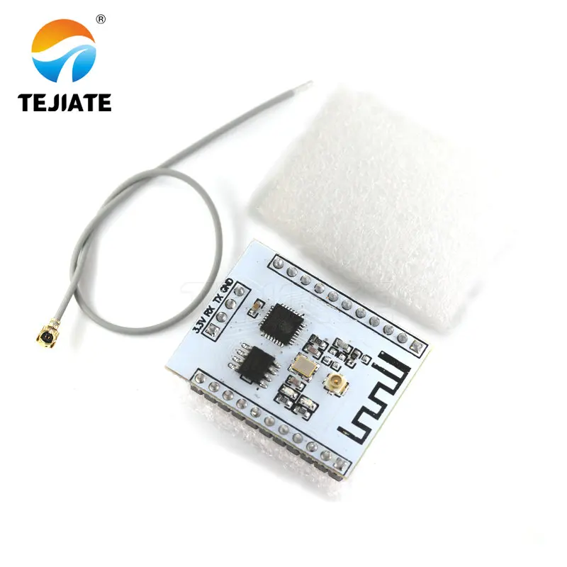 

1PCS ESP8266 Serial Port Module Send Receive IO Lead Out WIFI Wireless ESP-201 With IPX Antenna Hot Sale TEJIATE