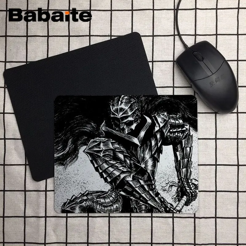 Babaite Cool New Berserk armor DIY дизайн игровой с узором коврик для мыши Размер 18x22 см 25x29