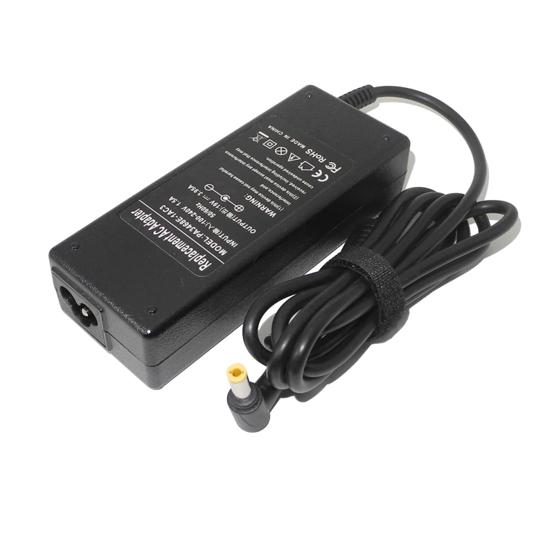 

19V 3.95A 75W Laptop Power Ac Adapter Charger for Toshiba Satellite L100 L300 L350 L450 L450D L500 L500D L505 L550 L555