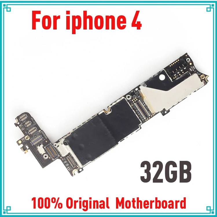 Материнская плата для iphone 4 32 ГБ разблокированная с системой IOS 4G Бесплатная