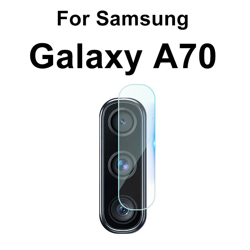Закаленное стекло 2 в 1 для Samsung Galaxy A70 A 70 A705F SM A705FN A80 A90 A60 A50 A40 A30 A20 A10 мягкая пленка